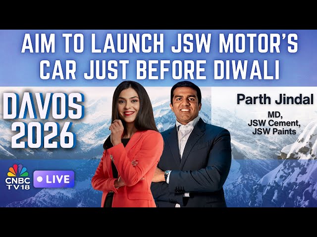 Davos 2026 LIVE | Shereen Bhan In Conversation With Parth Jindal, MD JSW Cement, JSW Paints | WEF