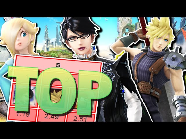 Насколько имбовые топовые персонажи в Smash 4?