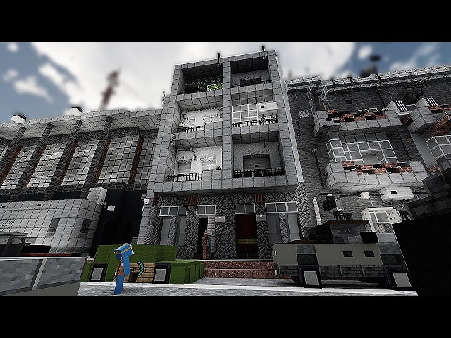 I Built an APARTMENT in MINECRAFT in 3 Hours!
