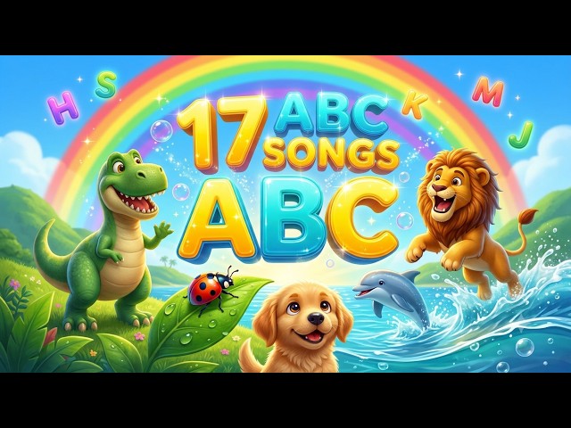🔴 [LIVE 24/7] Ultimate Insects, Dinosaurs & Animal Songs Collection | Fun ABC World