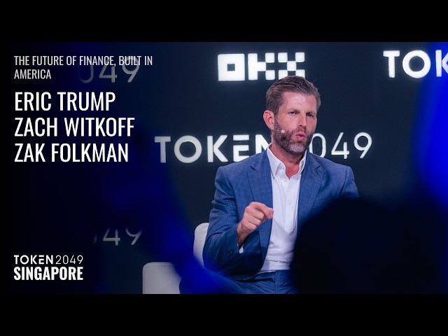 The Future of Finance, Built in America - TOKEN2049 Singapore 2026