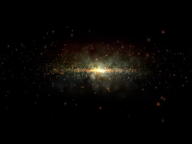 4K Galaxy Space Star Travel Zoom in Animation UHD HD Background