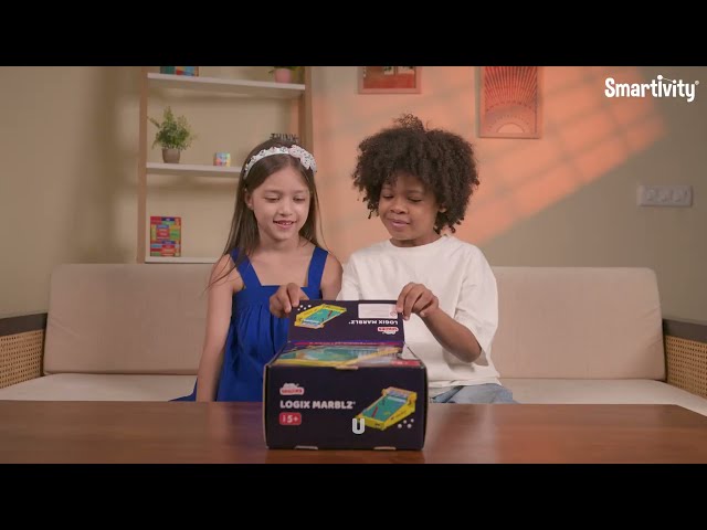 Smartivity Logix Marble | STEM Brain Game & Birthday Gift for Kids | Smartivity | Little Sparks