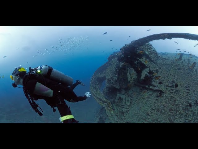 360° | Outside the SS Thistlegorm 🚢 Wreck Dive Part 2