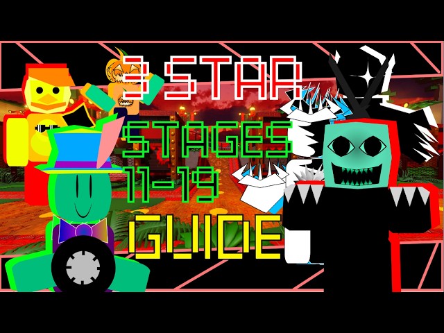3 Star Chapter 5 Stages 11-19 UPDATED Guide [ The Battle Bricks Tumore ]