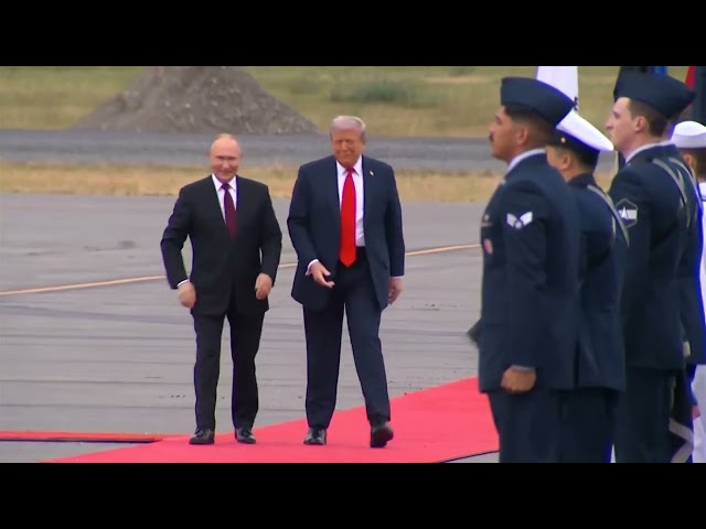Donald Trump, Vladimir Putin arrive in Alaska for high-stakes summit on Ukraine
