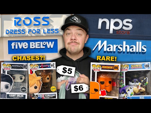Discount Stores are LOADED With Funko Pops! (Even Rare Figures)