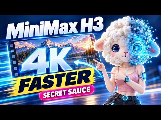 MiniMax H3’s Secret Sauce: Faster 4K Video, Less VRAM |ComfyUI Workflow Tutorial