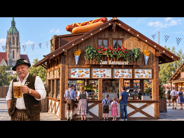 OKTOBERFEST Street Food Tour: Eating EVERYTHING at the World’s Biggest Festival! 🇩🇪