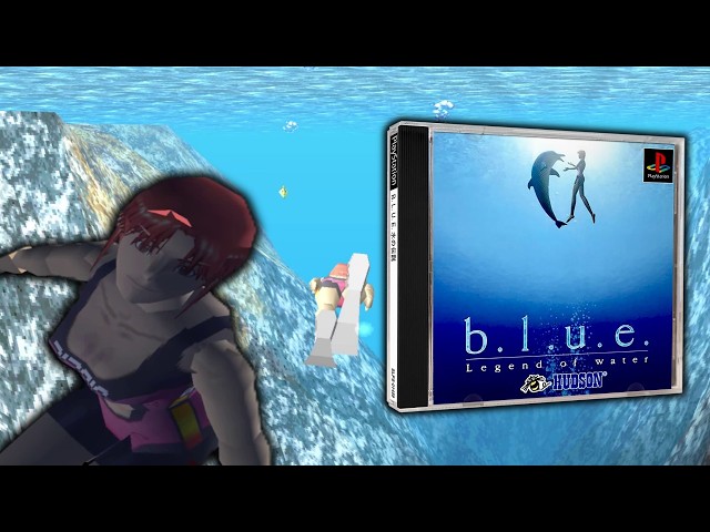 The PS1 DIVING and mystery game - B.L.U.E.: Legend of Water