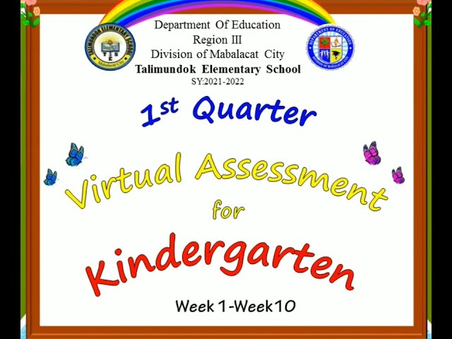kindergarten Assessment MELC Based