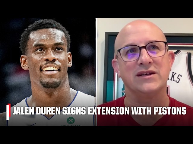 Bobby Mark details Jalen Duren's 5-yr, $200M deal with the Detroit Pistons 💰🏀 | NBA on ESPN