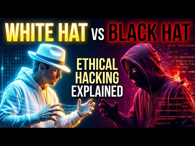 Ethical Hacking Explained: White Hat vs Black Hat Hackers