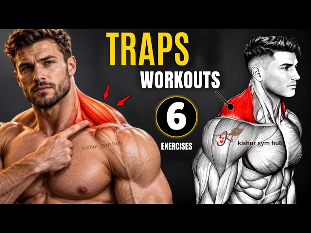 🔥 6 BEST Traps Exercises for MASSIVE Traps (COMPLETE GROWTH GUIDE!)