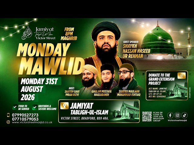 GRAND  MONDAY MAWLID JTI VICTOR STREET WEEK 3