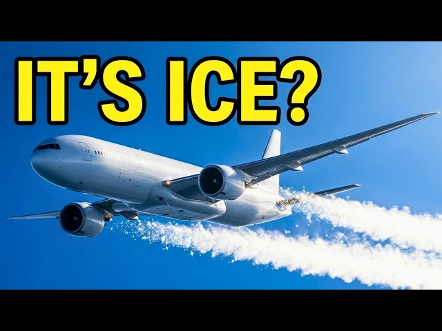 Those WHITE Trails Behind Planes Are NOT Smoke — Here’s What They Are