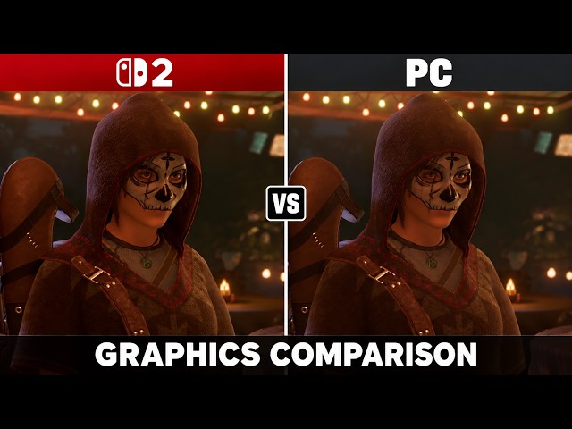 Shadow of the Tomb Raider Nintendo Switch 2 Graphics and Performance PC Comparison
