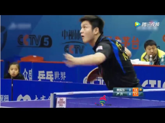 Fan Zhendong vs Yan Liters Fantastic Table tennis China Super League
