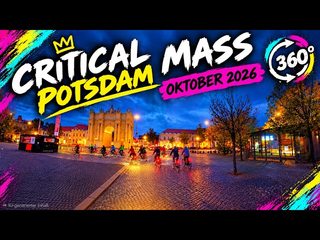Critical Mass Potsdam Oktober 2026 - 360 Grad