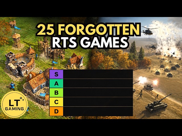 Ranking 25 Forgotten RTS Games!