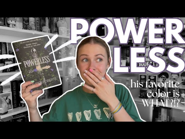 "POWERLESS" spoiler-free book review ✨🗡️