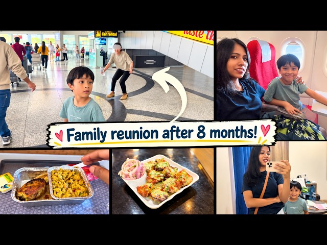 Jaipur to Delhi to NEPAL | Mom, son travelling to meet father