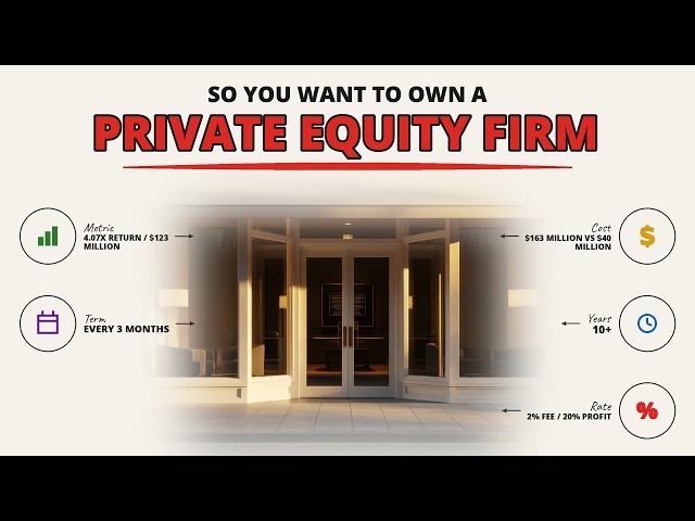 Owning a Private Equity Firm: Where the Money Actually Goes