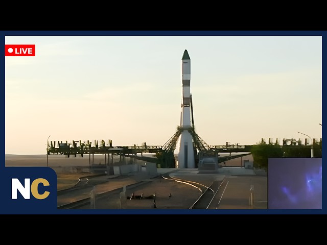 🔴LIVE: Soyuz 2.1b Launches Progress MS-35 Cargo Ship to International Space Station | AI1Z
