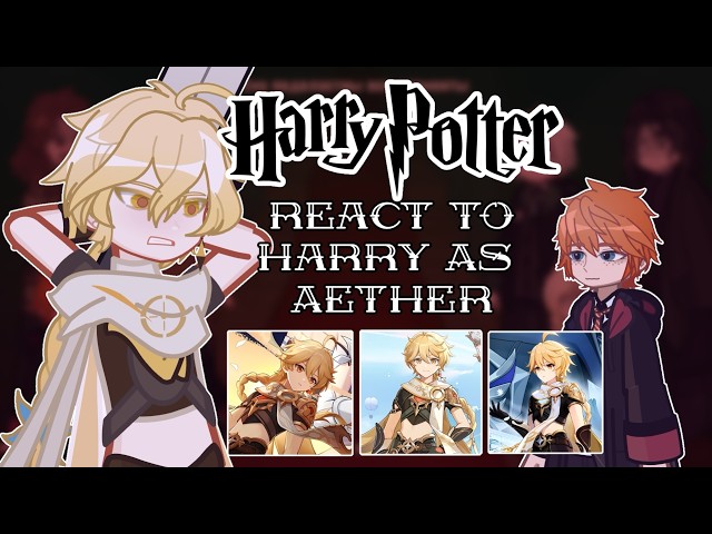 Harry Potter React To Harry As Aether // 🇷🇺/🇺🇸 // Gacha React