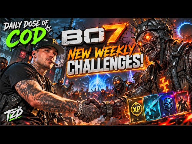 New Weekly Challenges: ✅Black Ops 7 Last Days 🔥👀