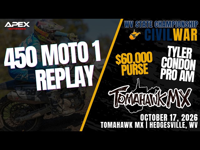 450 Moto 1 | 2026 Tyler Condon Pro Am | Tomahawk MX