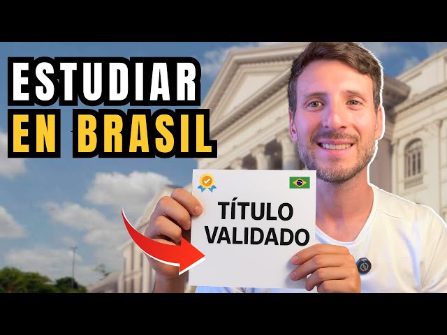 Study at a university in Brazil as a foreigner | Validate your high school diploma