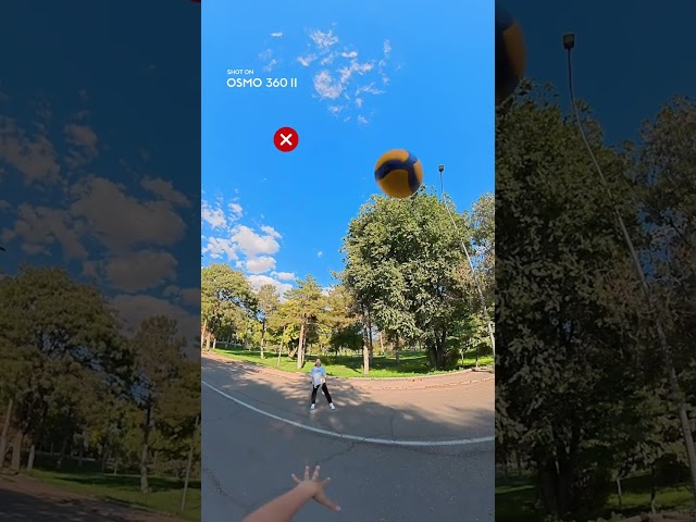 Guess the smash point. | DJI Osmo 360 II