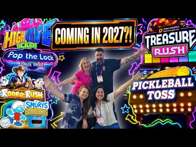 We Found the NEXT BIG Arcade Games at IAAPA!