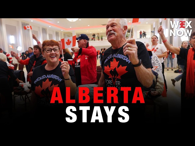 Alberta votes to stay in Canada