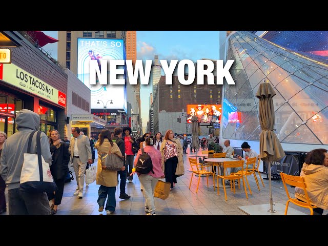 New York City 4K LIVE Manhattan on Thursday Evening (September 24, 2026)