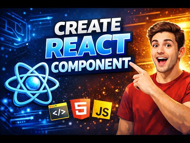 Create React Component | Beginner Friendly Tutorial