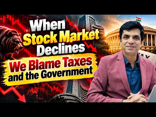 Stocks Fall | Blame Taxes