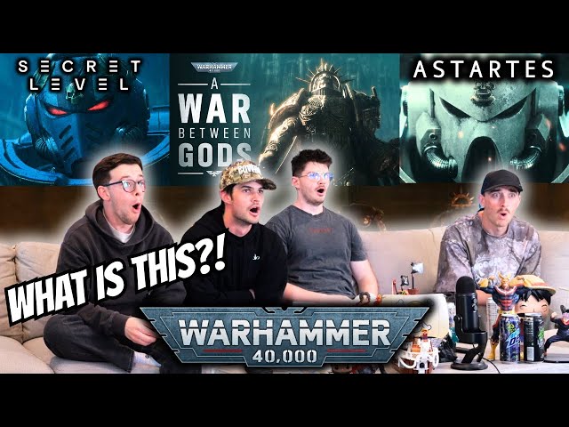 What Is Warhammer 40k?!..Warhammer Secret Level/Astartes/No Peace Amongst The Stars | FIRST REACTION