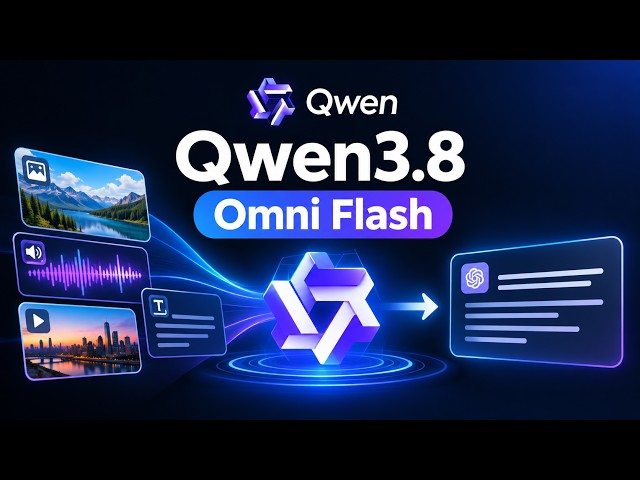 Qwen3.8 Omni Flash Is INSANE — AI That Can See, Hear & Actually Do the Agentic work