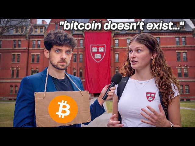 I Asked 100 Harvard Students About Bitcoin... (now I'm worried)