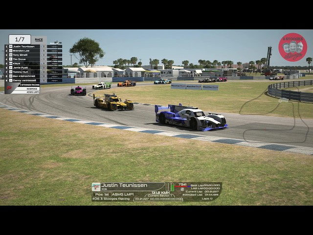 2026 10 03 Race 4 rfactor 2 mod LMP Sebring 2026