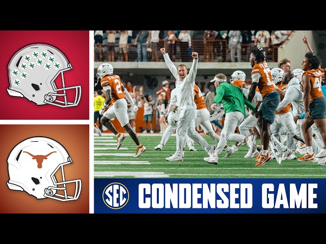 Ohio State Buckeyes vs. Texas Longhorns | Condensed Game | 2026 SEC Football