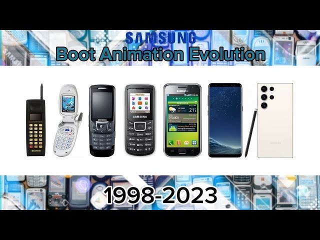 Samsung Boot Animation evolution 1998-2023 #samsung #fpsamsung #samsungphone #samsungevolution