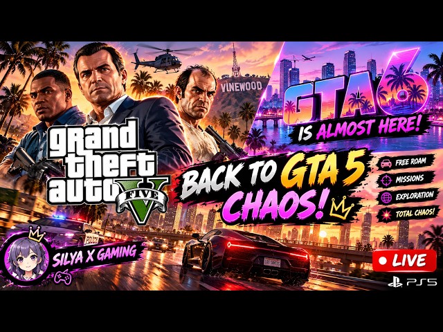 GTA 6 is almost here! Let's Play GTA 5 before that! #gta6 #gta5 #gaming
