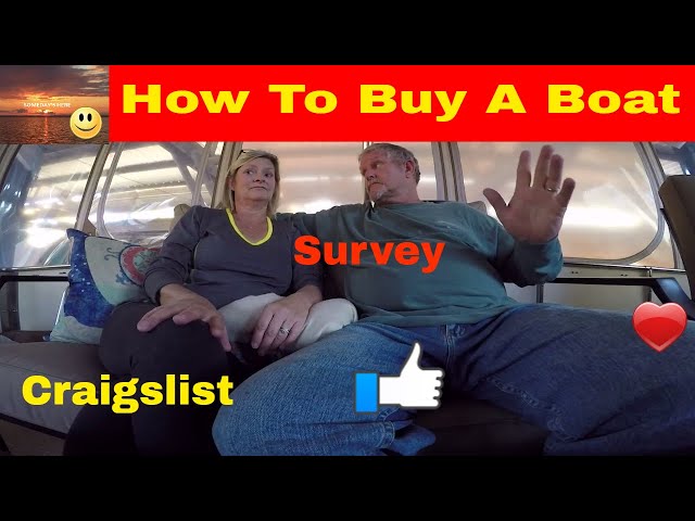 How to buy a Boat Trawler..Getting a Survey..Boat Surprises.. 1985 PT 35 Trawler Motor Yacht S6 E3