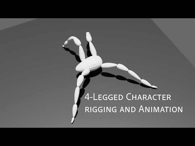 Part 3: Blender Creature Rigging - Animation - Threejs:  Exporting the GLTF Model