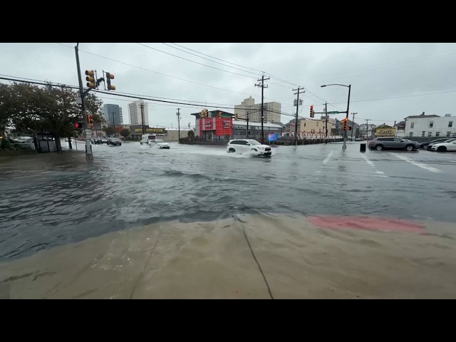 Coastal communities clean up after powerful nor'easter