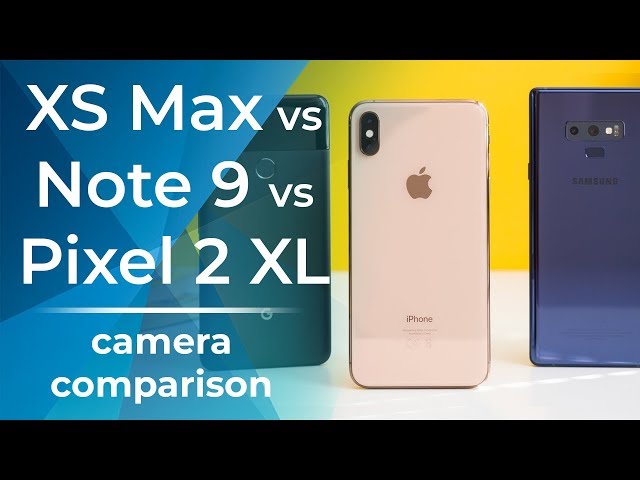 Camera comparison: iPhone XS Max vs Galaxy Note 9, Pixel 2 XL