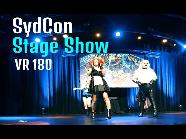 Sydney Comic Con stage show 2025 in VR 180